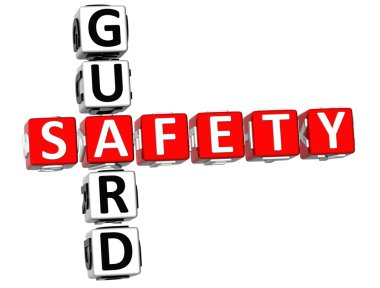 Safety Guard Crossword clipart