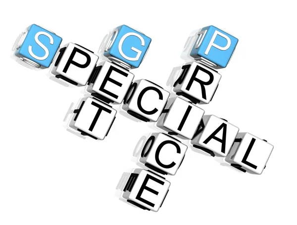 Special Price Crossword — Stock Photo, Image
