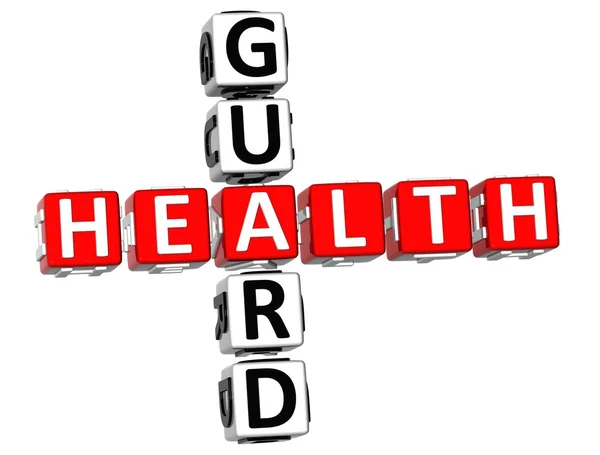 Health Guard Crossword — Stock Photo, Image