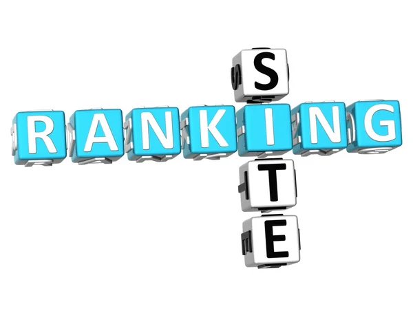 Ranking Site Crossword — Stock Photo, Image