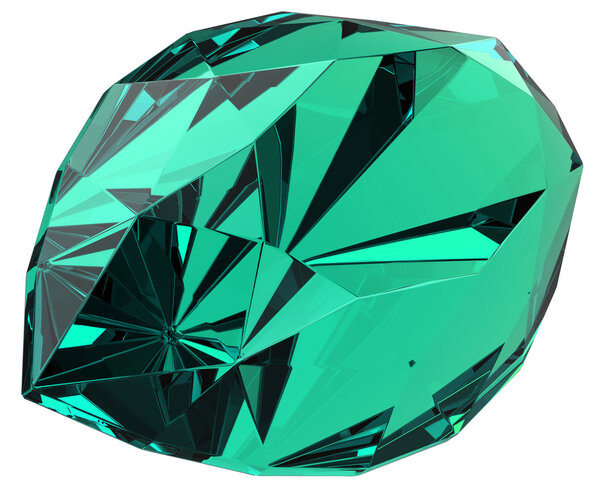 Изолированный красивый камень
