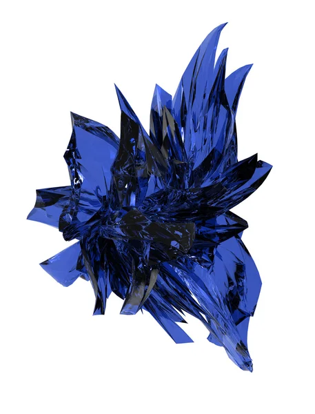 Isolated beautiful crystal — Stock Photo, Image