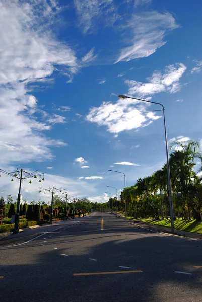 Estrada caminho Rayal Park — Fotografia de Stock