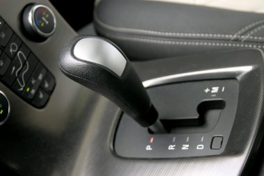 Car stick shift clipart