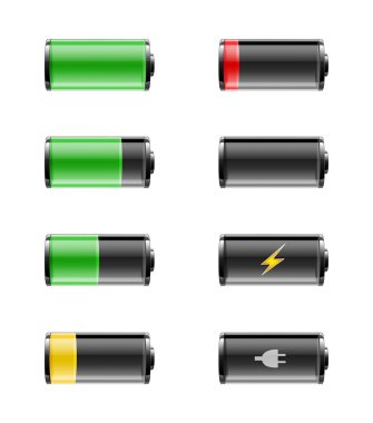 Batteries power clipart