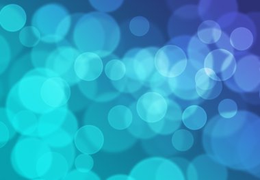 Blue Bokeh Light Background clipart