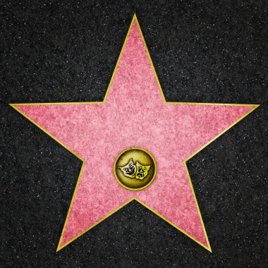 Hollywood Theater Star clipart