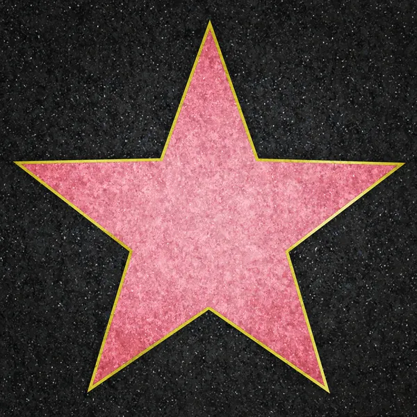 Αστέρι του Χόλιγουντ — Φωτογραφία Αρχείου