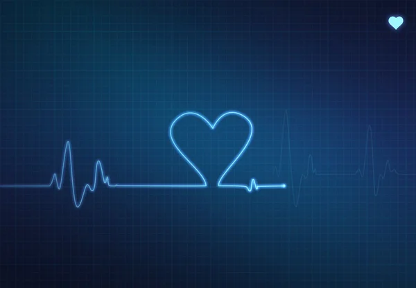 心脏监视器 — 图库照片