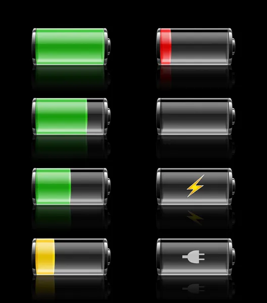 Cargas de baterias — Fotografia de Stock