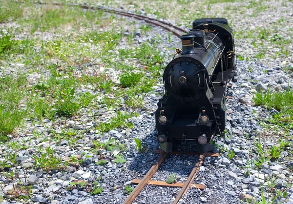 Vintage brinquedo trem — Fotografia de Stock