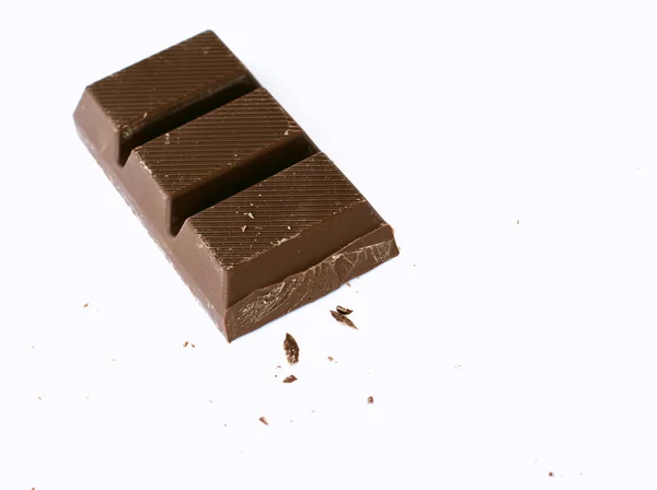 Block of chocolate — Stock Photo, Image