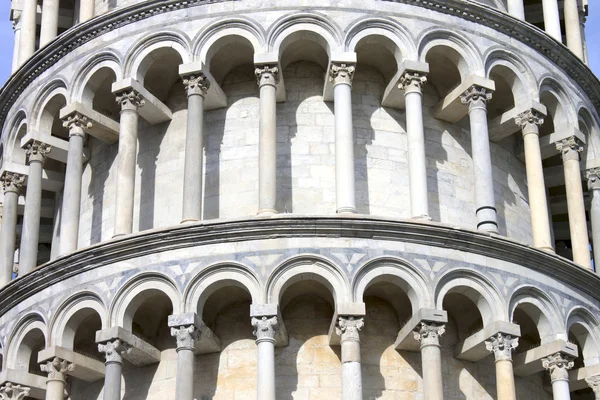 Fragment Leaning Tower of Pisa — Stock Photo, Image