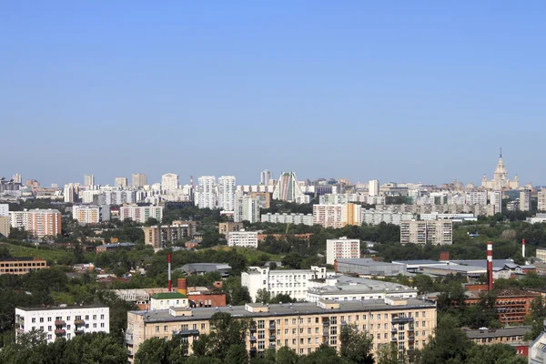 Панорама Москвы — стоковое фото