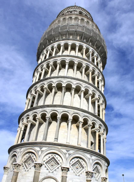 De Scheve Toren van Pisa Rechtenvrije Stockafbeeldingen