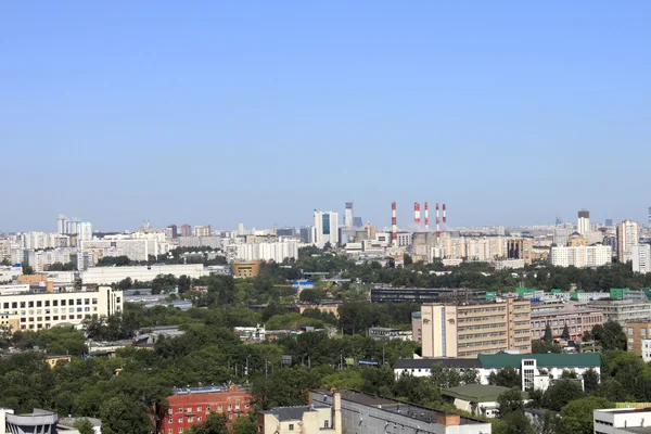 Vista sugli edifici di Mosca Foto Stock