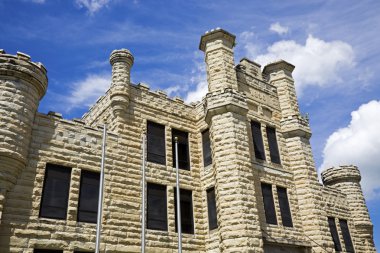 Historic Jail in Joliet clipart