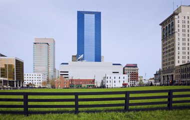 Lexington behind the fence clipart