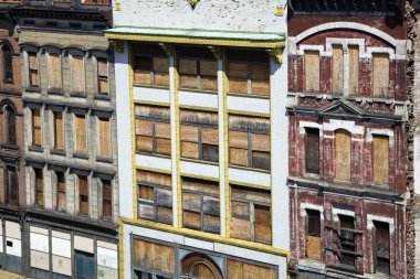 Abandoned houses in Louisville clipart