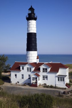 büyük bir sable noktası deniz feneri