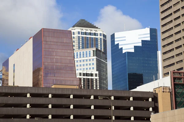 Bunte Gebäude in Minneapolis — Stockfoto