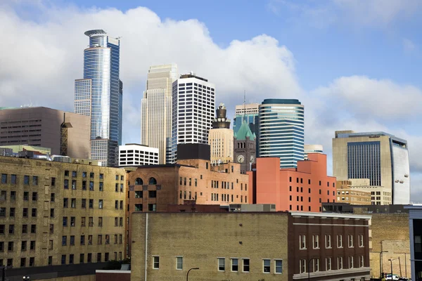 Bâtiments colorés à Minneapolis — Photo
