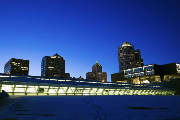 Innenstadt von Milwaukee — Stockfoto