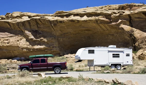 Campeggio in New Mexico — Foto Stock