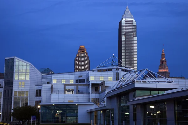 Cleveland na zonsondergang — Stockfoto