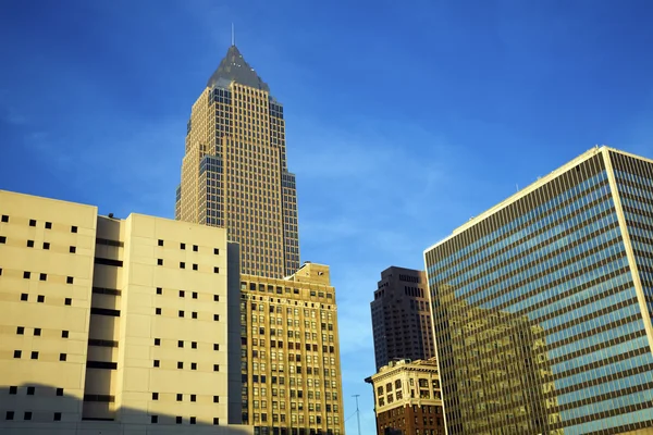 Grattacieli a Cleveland — Foto Stock