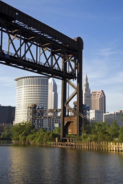 Ponte em Cleveland — Fotografia de Stock