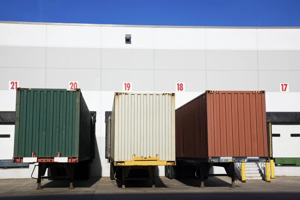 Colorful Trailers — Stock Photo, Image