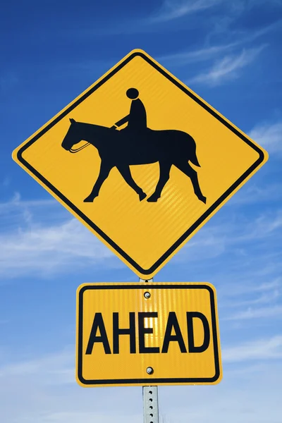 Signo de equitação — Fotografia de Stock