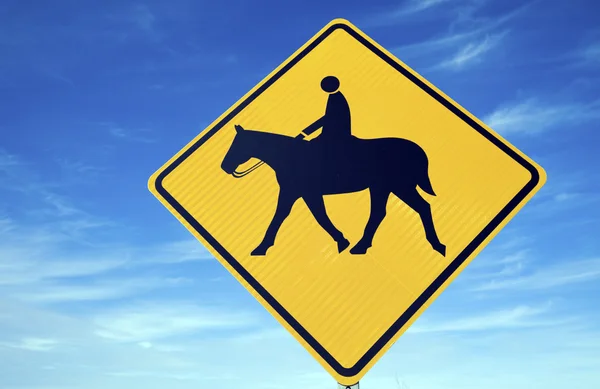 At binme işareti — Stok fotoğraf