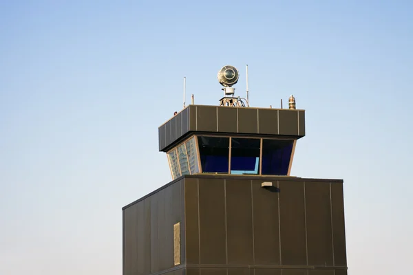 Řídící věž - staré letiště v Chicagu — Stock fotografie