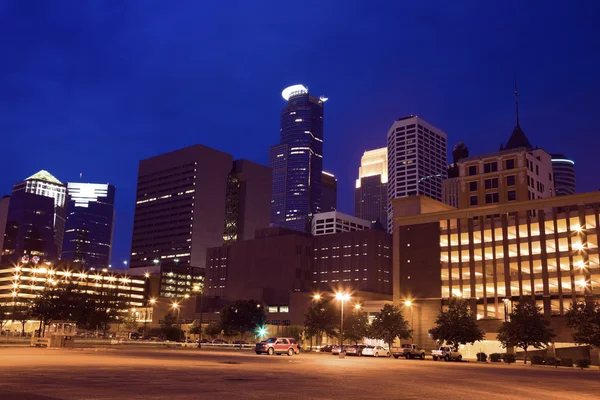 Gece Minneapolis — Stok fotoğraf