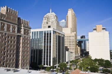 Downtown of Oklahoma City clipart