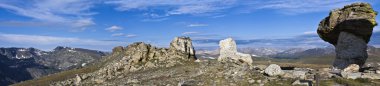 Mushroom Rock in Colorado clipart