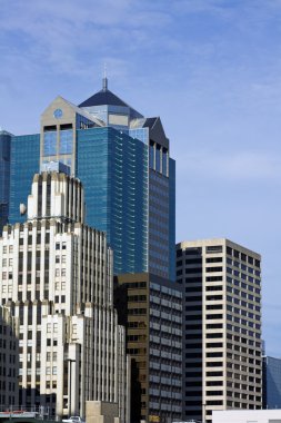 Skyscrapers in Kansas City clipart