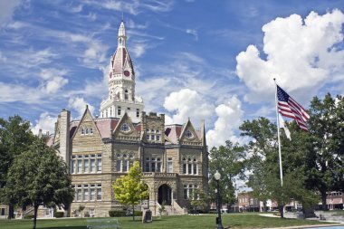 Court House in Pittsfield clipart