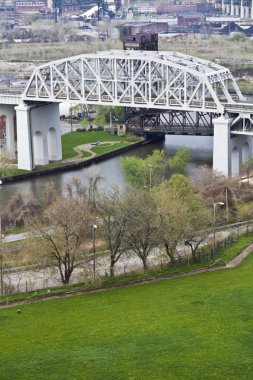 Cleveland'da köprü