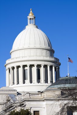 Little Rock, Arkansas - State Capitol clipart