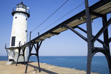 Manistee North Pierhead Lighthouse clipart