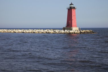 Manistique East Breakwater Lighthouse clipart