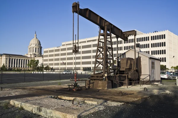 Pumpen i oklahoma city — Stockfoto