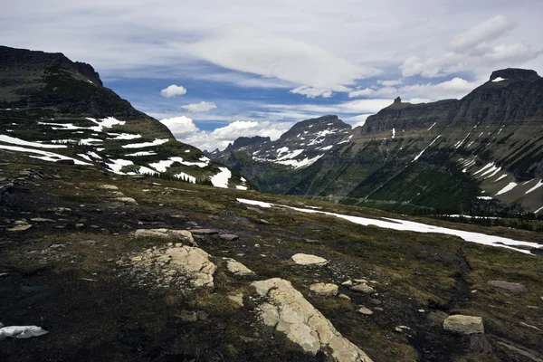 Vista národní park Glacier — Stock fotografie