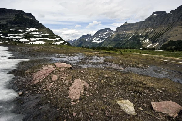 Vista del Parque Nacional Glaciar — Foto de Stock
