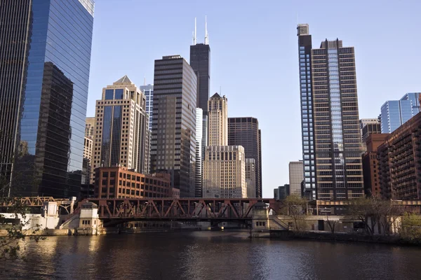 stock image Chicago River