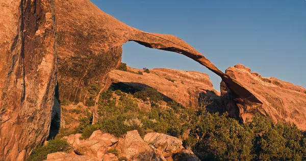 Panoramic Landscape Arch — Stock Photo, Image