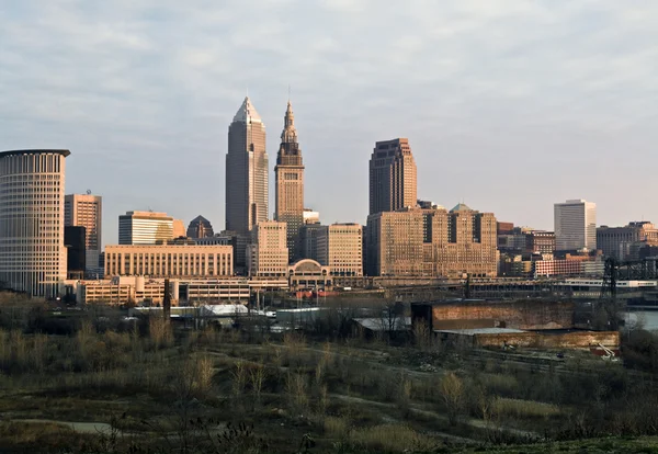 Centro de Cleveland. — Fotografia de Stock